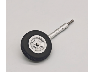 Xfly-Model 1.2M Hurricane Main Landing Gear Strut & Wheel Part - Left